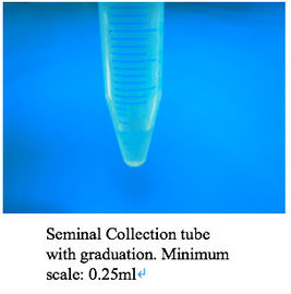 精液のコレクションのキット、漏斗/試験管が付いている男性の不妊テスト キット
